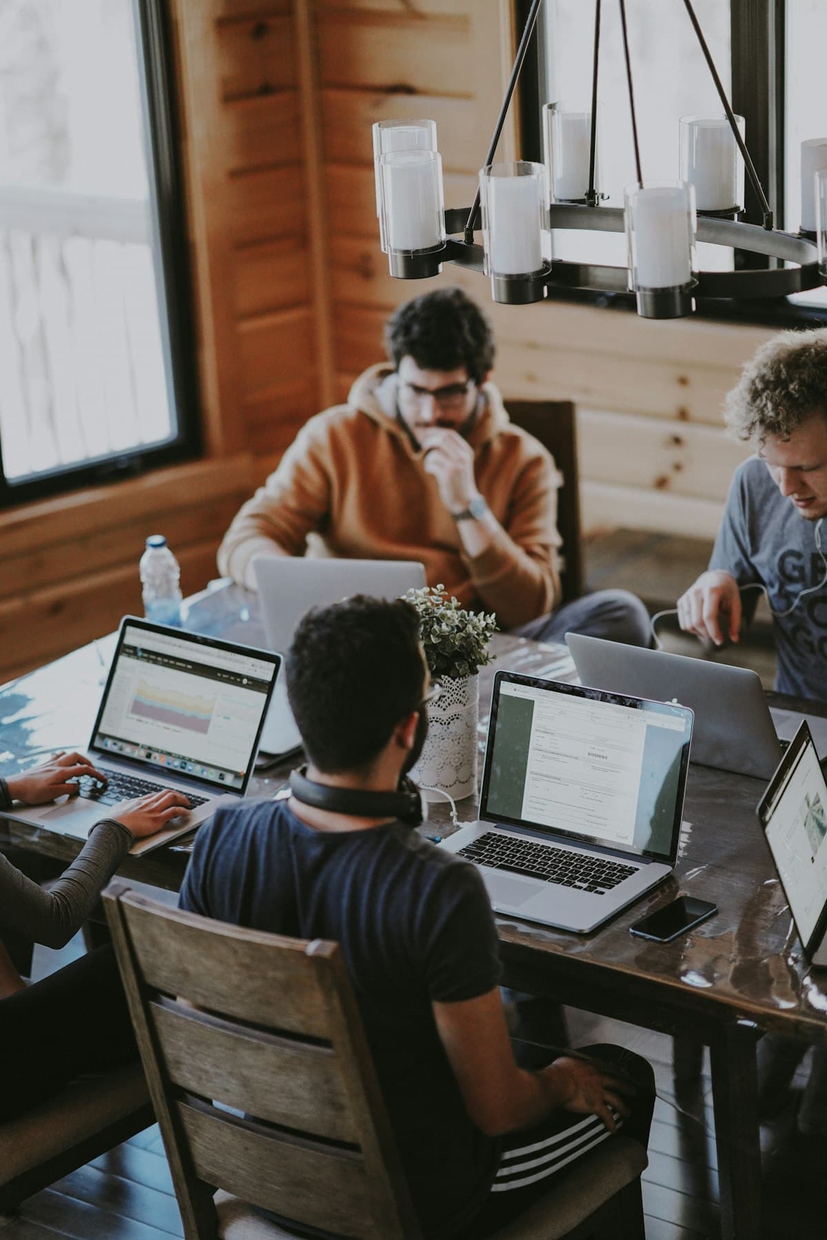 DeepSynergy team collaborating in the office